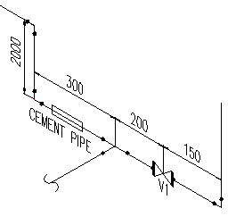 piping isometric drawings what do the circles mean