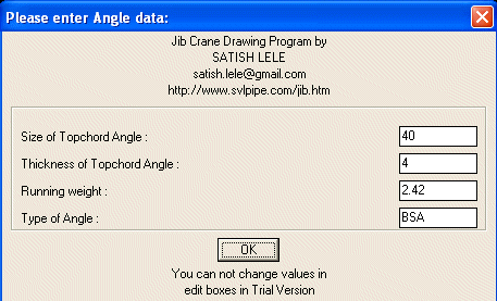 Jib Dialog Box 20