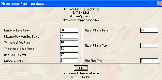 Jib Dialog Box 10