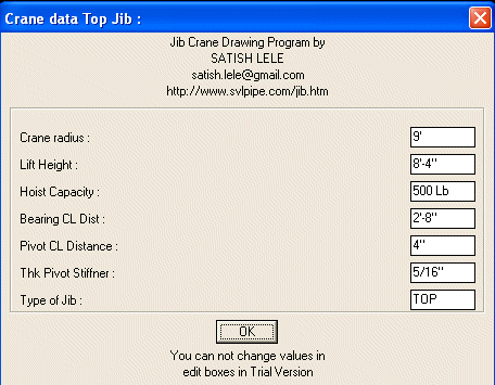 Jib Dialog Box 7