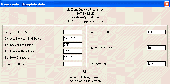 Jib Dialog Box 10