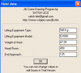 Jib Dialog Box 23