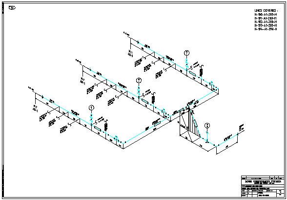 isometric piping drawing